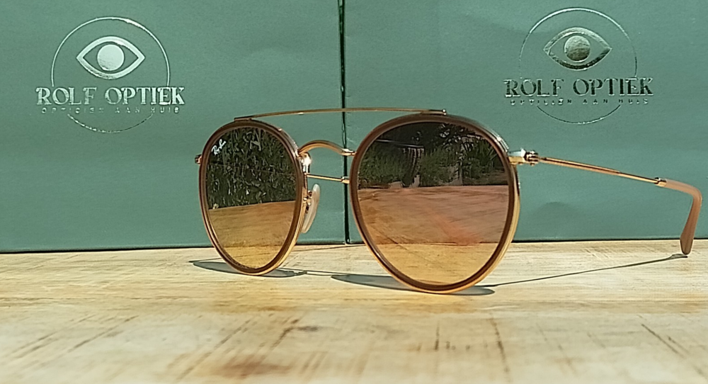 Ray-Ban RB3647N Roze spiegel