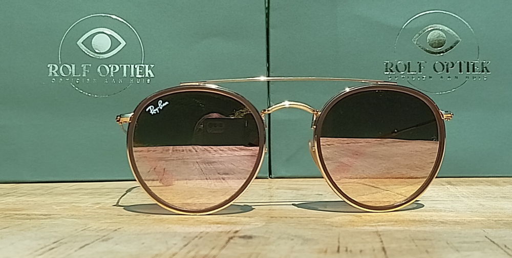 Ray-Ban RB3647N Roze spiegel