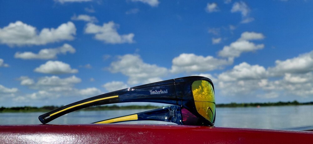 Timberland TB00033 90D Shiny Blue &ndash; Polarized zonnebril