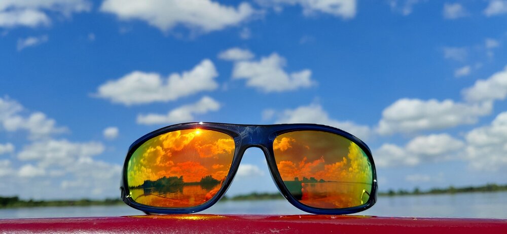 Timberland TB00033 90D Shiny Blue &ndash; Polarized zonnebril