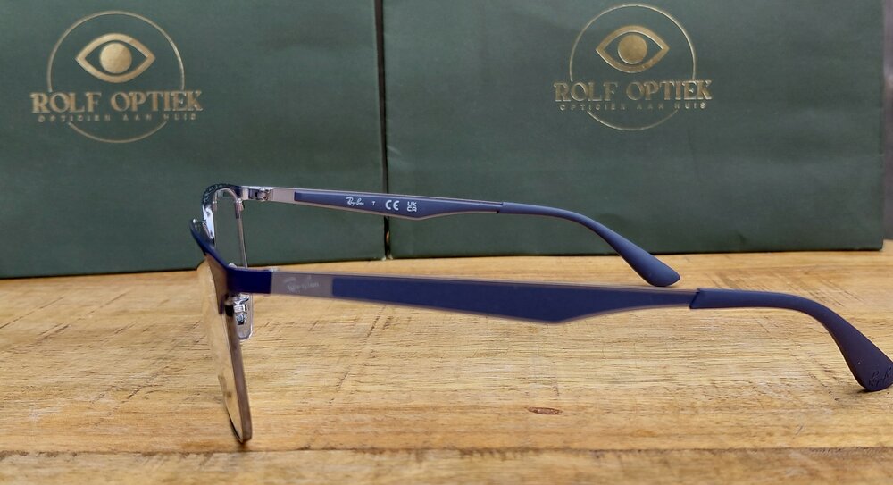 Ray-Ban RB 6363 2947 &ndash; Blue on Gunmetal (54-18-145)