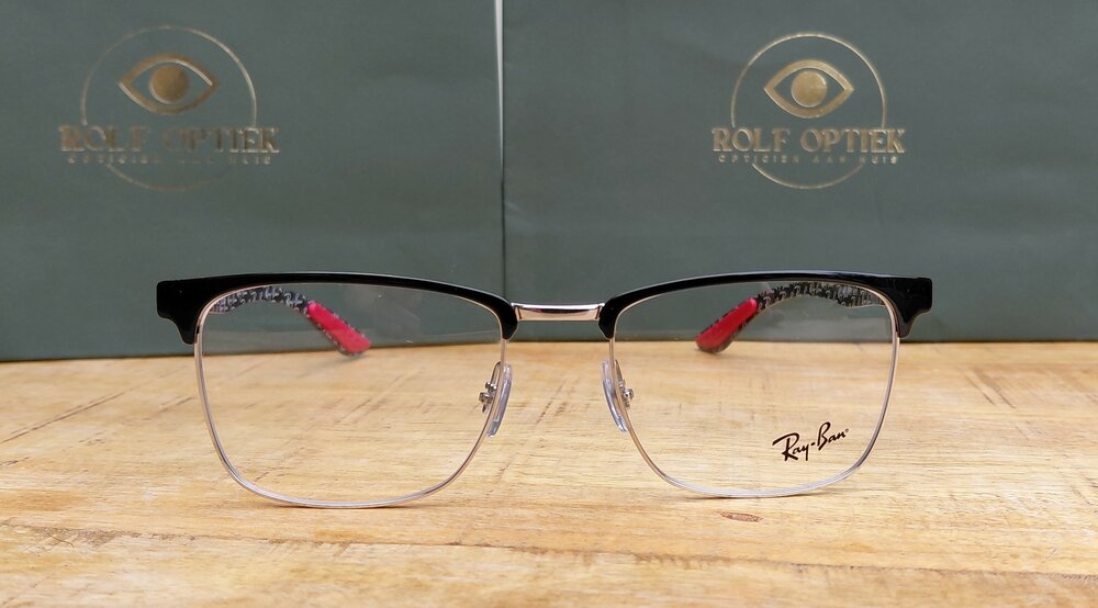 Ray-Ban RB 8421 2861 &ndash; Black on Silver (54-19-145)