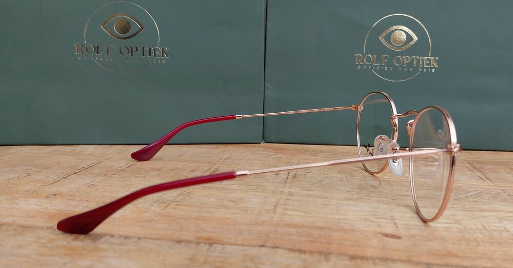 Ray-Ban RB 3447V Round Metal 3094 &ndash; Rose Gold (50-21-145)