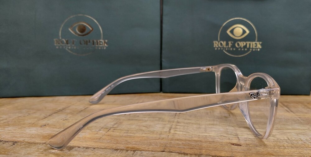 Ray-Ban RX7093D 827 &ndash; Transparent Light Brown (54-18-140)