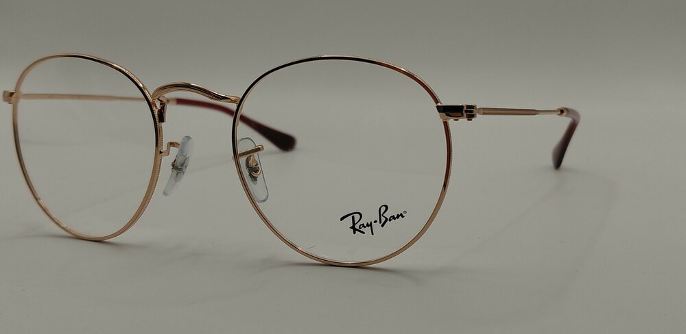 Ray-Ban RB 3447V Round Metal 3094 &ndash; Rose Gold (50-21-145)