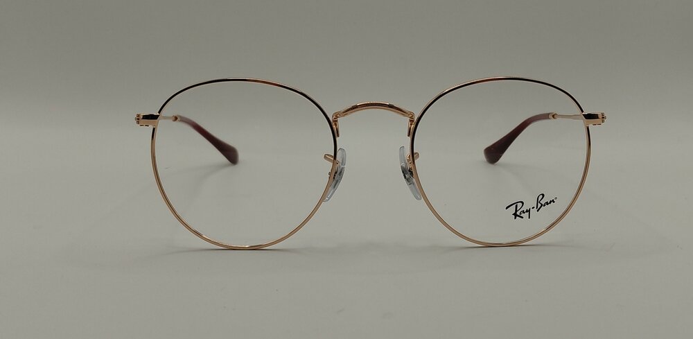 Ray-Ban RB 3447V Round Metal 3094 &ndash; Rose Gold (50-21-145)