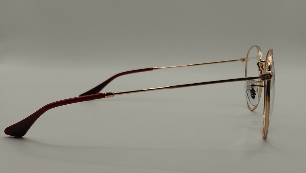 Ray-Ban RB 3447V Round Metal 3094 &ndash; Rose Gold (50-21-145)