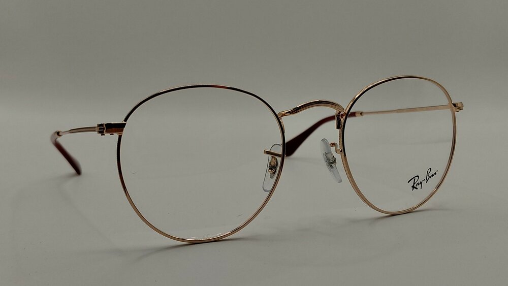 Ray-Ban RB 3447V Round Metal 3094 &ndash; Rose Gold (50-21-145)