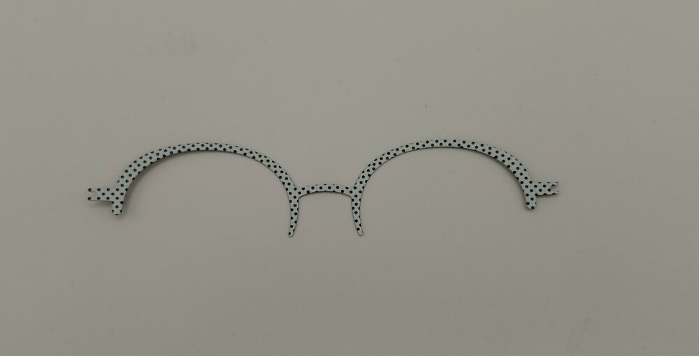 Zenka Clip  CIE24 P1NO - 1 ZWARTE STIPPEN