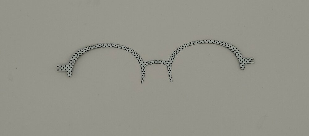 Zenka Clip  CIE24 P1NO - 1 ZWARTE STIPPEN