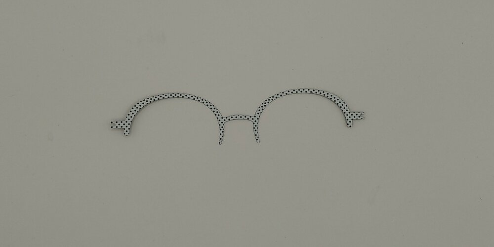 Zenka Clip  CIE24 P1NO - 1 ZWARTE STIPPEN