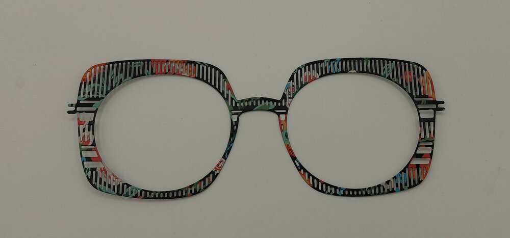 Zenka clip  CIE235 TRP - TROPISCH