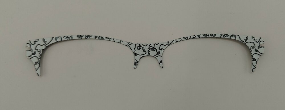 Zenka clip CIE 184 SKS BL - S'KISS WIT