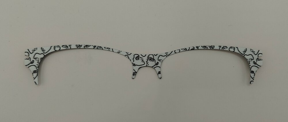 Zenka clip CIE 184 SKS BL - S'KISS WIT