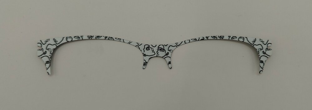 Zenka clip CIE 184 SKS BL - S'KISS WIT