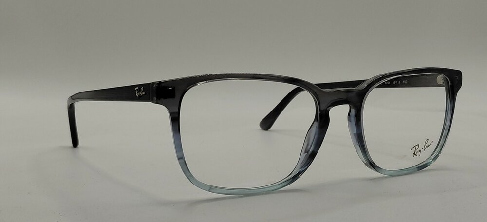 Ray-Ban RX5418 8254 &ndash; Striped Grey &amp; Blue (56-19-150)