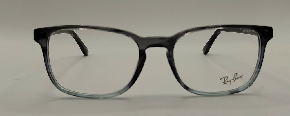 Ray-Ban RX5418 8254 &ndash; Striped Grey &amp; Blue (56-19-150)