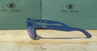 Ray-Ban RB4202 Andy - Matte Blue / Blue Flash