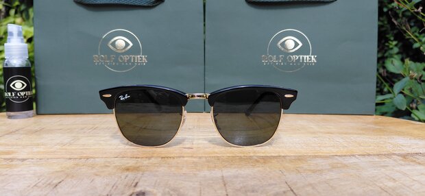 Ray-Ban Clubmaster RB3016 W0365 &ndash; Tijdloze klassieker voor elke gelegenheid