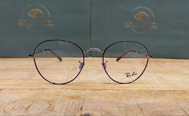 Ray-Ban RB 3582V David 3174 &ndash; Tijdloze Elegantie in Havana op Gunmetal