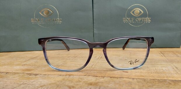 Ray-Ban RX5418 8254 &ndash; Striped Grey &amp; Blue (56-19-150)