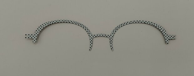 Zenka Clip  CIE24 P1NO - 1 ZWARTE STIPPEN