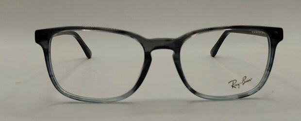 Ray-Ban RX5418 8254 &ndash; Striped Grey &amp; Blue (56-19-150)